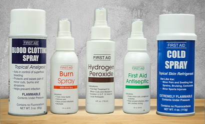 First Aid Pumps & Sprays